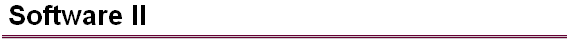 Software II